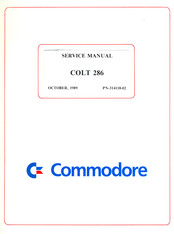 Commodore COLT 286 Service Manual