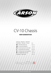 Carson CV-10 Chassis Instruction Manual