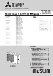 Mitsubishi Electric Mr.SLIM SUZ-M35VAR1.TH Technical & Service Manual