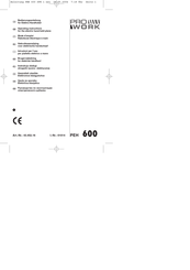 Pro Work 43.452.16 Operating Instructions Manual