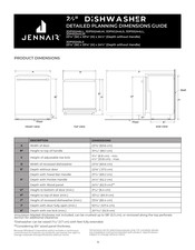Jenn-Air JDPSS244LM Planning Manual