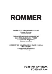 ROMMER FC460MF A++ Instruction Booklet