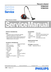 Philips FC8632/81 Service Manual