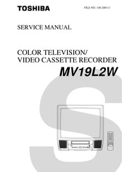 Toshiba MV19L2W Service Manual