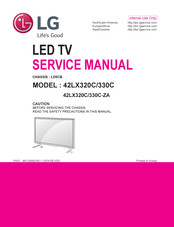 LG 42LX320C-ZA Service Manual