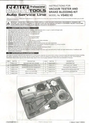 Sealey V5402.V2 Instructions Manual