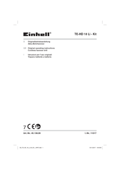 EINHELL 45.138.09 Original Operating Instructions