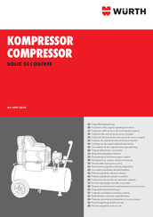 Würth 0701 223 0 Translation Of The Original Operating Instructions