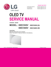 LG 55EC930V Service Manual