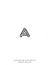 Audeze CIPHER BLUETOOTH User Manual