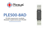 Pixsys PLE500-8AD Manual