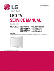 LG 65UJ655V Service Manual