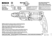 Bosch GBH 2-22 E Repair Instructions