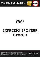 WMF CP855815 Operating Instructions Manual