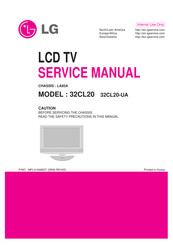 LG 32CL20-UA Service Manual