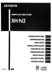 Aiwa XH-N3 Operating Instructions Manual
