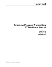 Honeywell SmartLine ST 800 User Manual