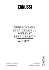 Zanussi ZQS 6140 Instruction Booklet