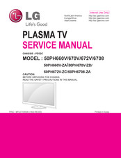 LG 50PH6708 Service Manual