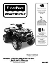 Fisher-Price POWER WHEELS X6646 Owner's Manual