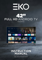 EKO K420FSG Instruction Manual