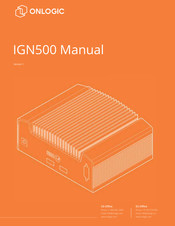 Onlogic IGN500 Manual
