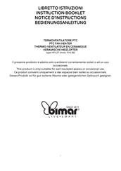 Bimar FH136 Instruction Manual