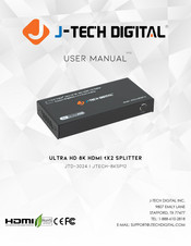 J-Tech Digital JTECH-8KSP12 User Manual