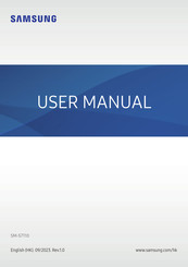 Samsung SM-S7110 User Manual