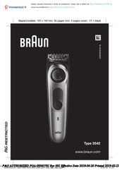 Braun BT7040 Manual