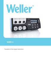 Weller 4670228825 Translation Of The Original Instructions