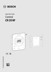 Bosch CR 20 RF Quick Start Manual