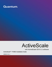 Quantum ActiveScale P100E3 Installation Manual