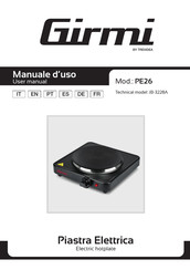 TREVIDEA Girmi JB-3228A User Manual