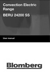Blomberg BERU 24200 SS User Manual