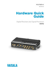 Vaisala RVP10 Hardware Quickmanual