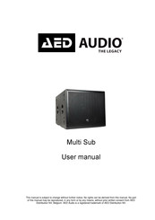 AED Multi Sub User Manual