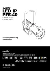 EuroLite LED IP PFE-40 CW/WW 15-30 User Manual