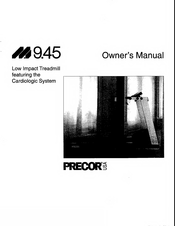 Precor M9.45 Owner's Manual
