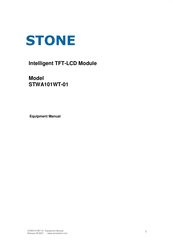 Stone STWA101WT-01 Equipment Manual