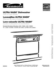 Kenmore ULTRA WASH 665.1599 Series Use & Care Manual