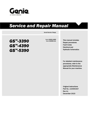 Terex GS90D-4695 Service And Repair Manual