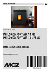 MCZ SUITE COMFORT AIR 14 M2 Installation Manual