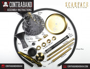 CONTRABAND HOOKAH SCARFACE GOLD EDITION Assembly Instructions Manual