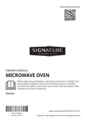 Signature SKSLV2401S Owner's Manual