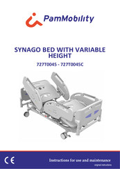 PamMobility SYNAGO 727T0045 Instructions For Use And Maintenance Manual