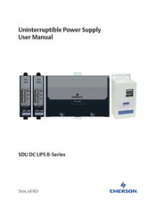 Emerson SolaHD SDU DC UPS B Series User Manual