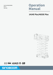 Sinoboom 1414E Plus Operation Manual