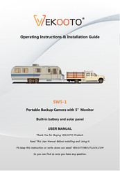 VEKOOTO SW5-1 Operating	Instructions And Installation Manual