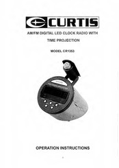 Curtis CR1353 Operation Instructions Manual